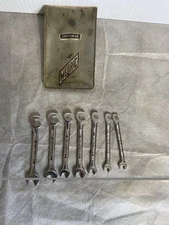 VTG Sears Craftsman Metric Combination Ignition Wrench Set 9-44505 Complete