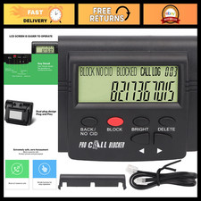 Call Blocker for Landline Phones - 2000 Groups, LCD Display, Anti-Harassment, La