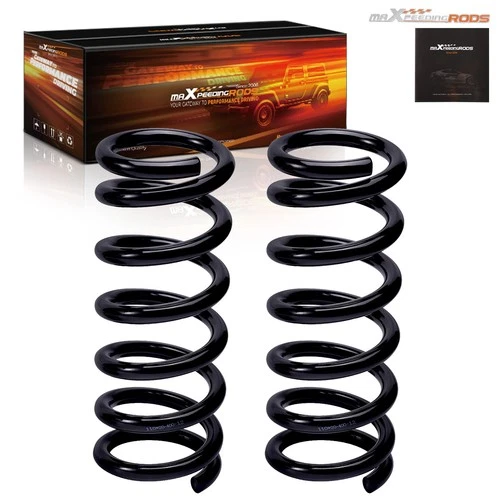 Front 2" Drop Coil Springs For Chevrolet Silverado GMC Sierra 1500 99-2006 Stee