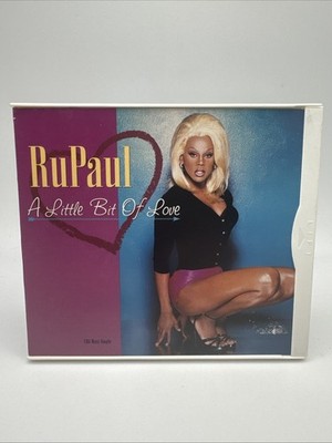 RuPaul A Little Bit Of Love CD Maxi Single 1997 Dance House Remixes Rhino Foxy