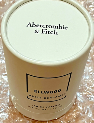 アバクロ エルウッド ホワイトベルガモット 75mL オードパルファム Abercrombie & Fitch Ellwood White Bergamot Eau de Parfum 75 ml New