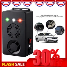 Ultrasonic Rodent Repeller Battery Operated for Car Engine, Garage, Attic,1-Pack