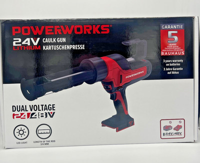 Akku Kartuschenpresse 300ml Powerworks 24/48 DUAL ohne Akku und Ladegerät P24CG