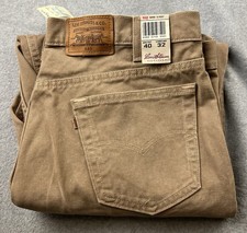 Vintage Levi’s 545 Men’s Loose Fit Jeans W40 L32 Made in USA Clay Color NWT