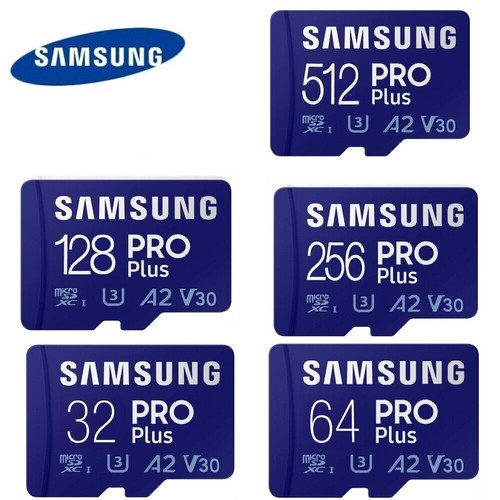 Samsung PRO Plus Micro SD Card 32GB 64GB 128GB 256GB Class 10 SDXC Memory Card^^ - Zdjęcie 3 z 12