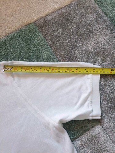 Paul and Shark Polo Shirt White Size Uk Medium Special Collar See Photos - Picture 11 of 16