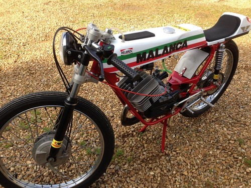 JOB LOT 6 RARE CLASSIC ITALIAN MOTORCYLES 50 CC DUCATI MOTO MORINI ITOM MALANCA - Picture 4 of 12