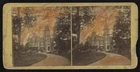 Pathway leading to Terrace Hill, Des Moines, Iowa c1900 Old Photo