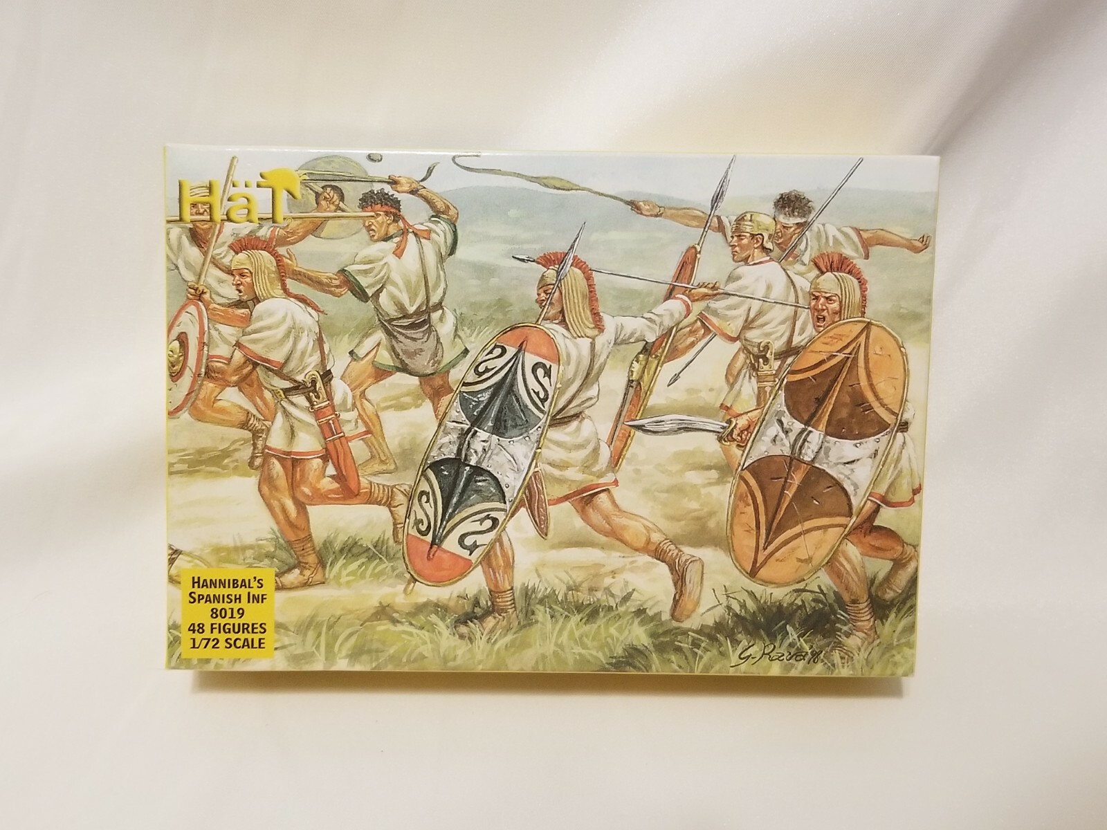 Hat 1/72 Hannibal's Spanish Infantry 48 Figures HAT8019-image