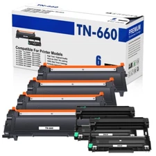 TN660 DR630 Toner Drum Compatible With Brother HL-L2380DW L2320D MFC-L2700DW Lot