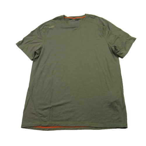 5.11 Tactical Shirt Mens XL Short Sleeve Crew Neck Stretch Lightweight Green