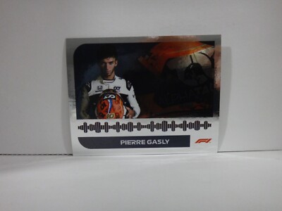 2021 Topps F1 Stickers Pierre Gasly #144 Foil
