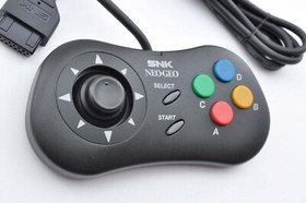 Controller PAD Neo Geo with BOX Moderately Used NeoGeo SNK