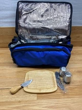 Trail Worthy 6 Pieces Outdoor Camping Thermal Cooler Soft Bag W/ Accessories Set