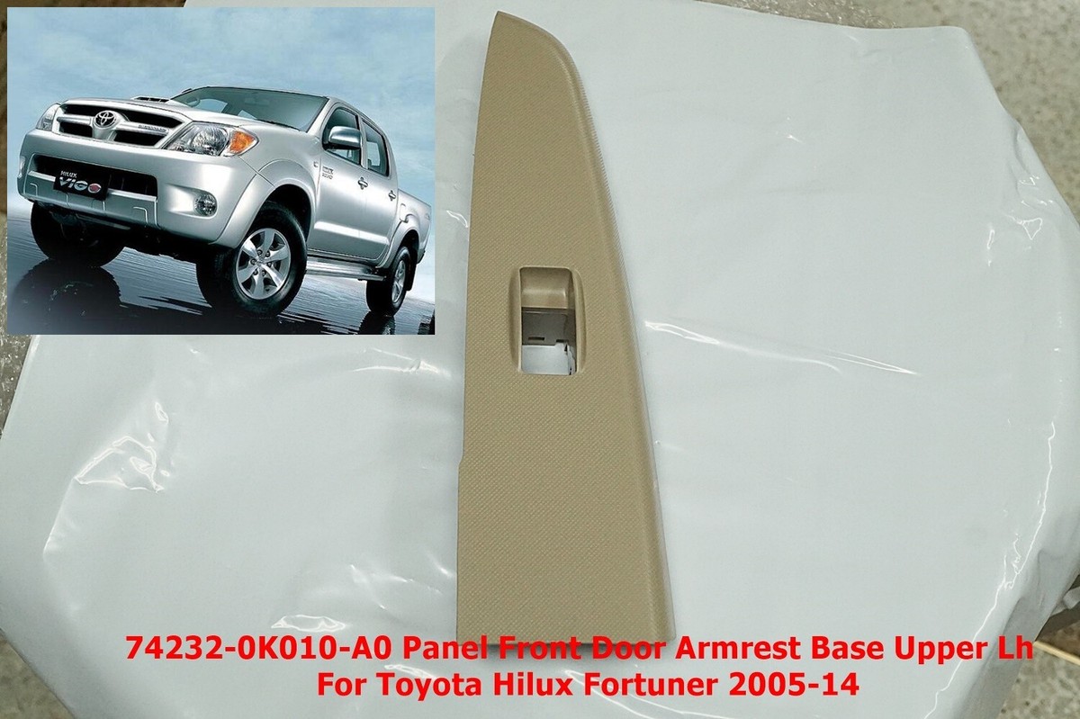 74232-0K010-A0 PANEL PASSENGER ARMREST BASE UPPER RHD FOR TOYOTA