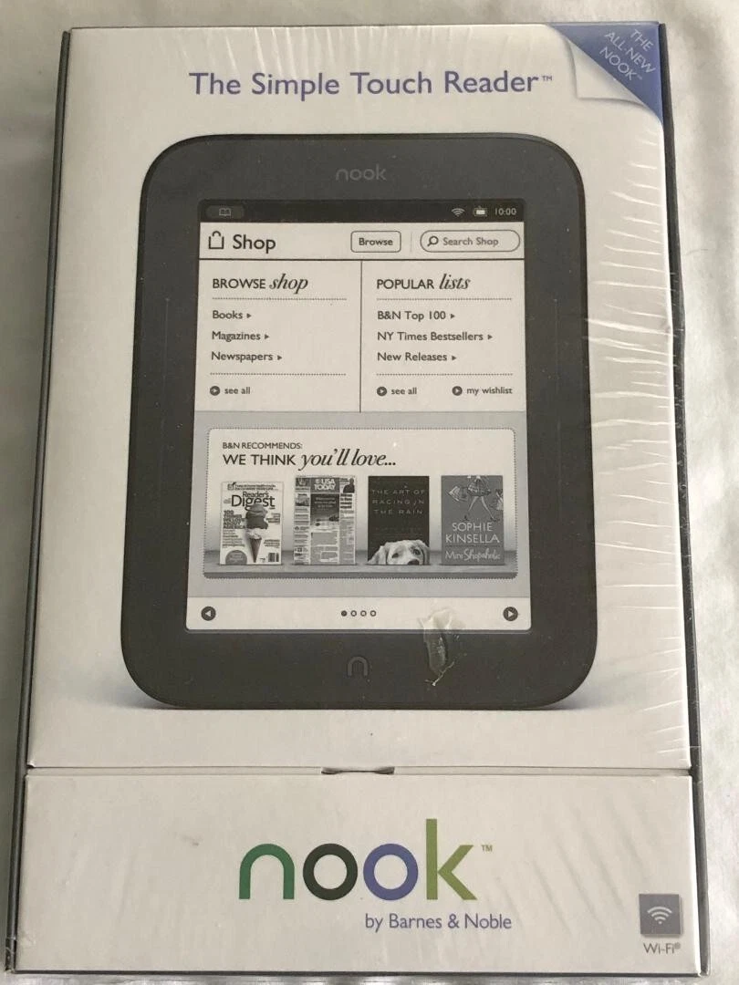 Barnes Noble Nook Simple Touch *** BRAND NEW IN SEALED BOX *** | eBay