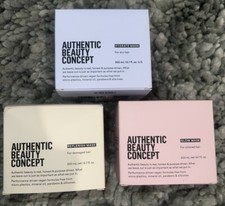 3x LARGE MASK JARS Authentic Beauty Concept Glow, Hydrate, Replenish 6.7 oz Eac