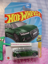 2023 Hot Wheels '17 AUDI RS 6 AVANT 187   green ;gray y5   HW WAGONS   case K