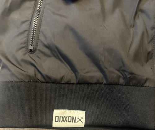 Dixxon Flannel The Waterfront Hooded Windbreaker Black Men's Size Medium - Picture 5 of 8