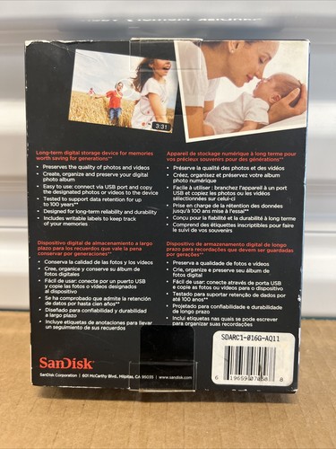 SanDisk Memory Vault !!! 8GB !!! New In Box !!! - Picture 2 of 2