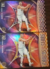 🔥2 Nikola Jokic 2019-20 Optic Fantasy Stars Gold Prizm 22/39 (MVP) 🔥