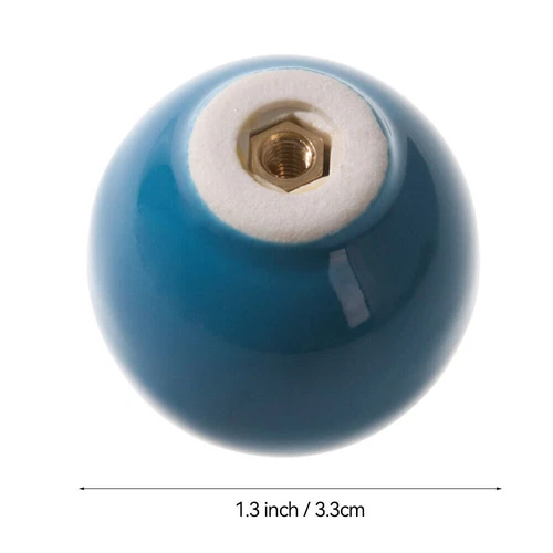 6-16x Round Multicoloured Ceramic Knob Door Handle Cupboard Cabinet Drawer Pulls - Picture 68 of 243