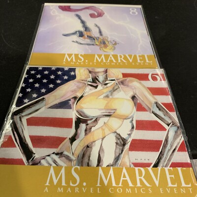 MARVEL Comics Lot Of 2 CIVIL WAR Ms. Marvel #6, #8 2006 Marvel | eBay