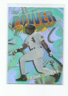 FRANK THOMAS (Chicago White Sox) 1999 TOPPS POWER PLAYERS INSERT #P13