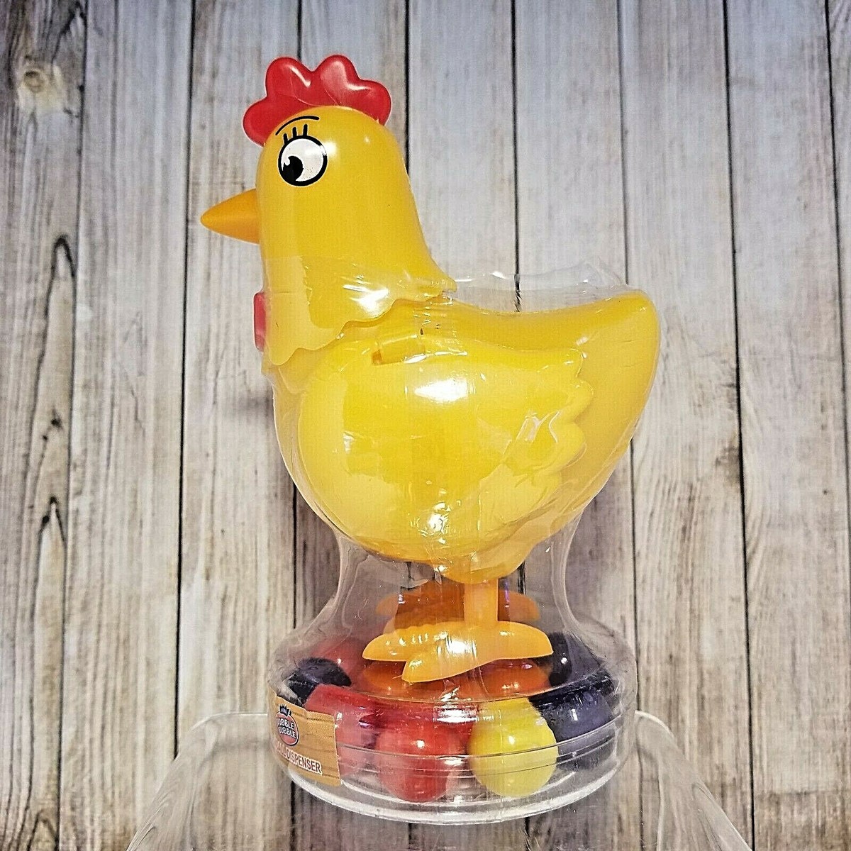 Kidsmania Dubble Bubble Gum Dispenser Fancy Henny Chicken LAYS