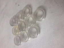 QTY:10 PIGGY BANK PLUG RUBBER STOPPER SALT PEPPER 1 1/4 INCH craft drain ear