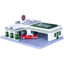 MTH O Scale Assembled Sinclair Operating Gas Station 30-9101