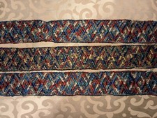 ANTIQUE EDWARDIAN EMBROIDERED NET TRIM FRAGMENT LOT