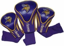 NFL Minnesota Vikings Golf Contour Head Covers, Set of 3