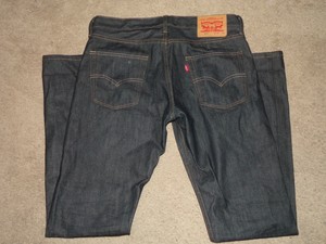 LEVI LEVIS 504 REGULAR STRAIGHT MEN'S JEANS SIZE 32 X 34 RED TAB | eBay