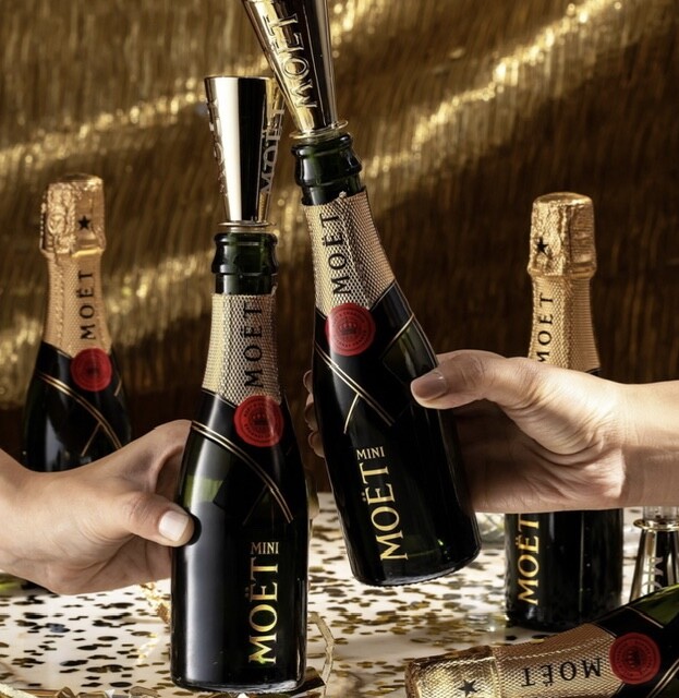 その他 MOET CHANDON Moet & Chandon Champagne Sippers 187ml mini bottle flute