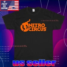 NEW SHIRT NITRO CIRCUS LOGO UNISEX T-SHIRT FUNNY AMERICAN USA SIZE S-5XL