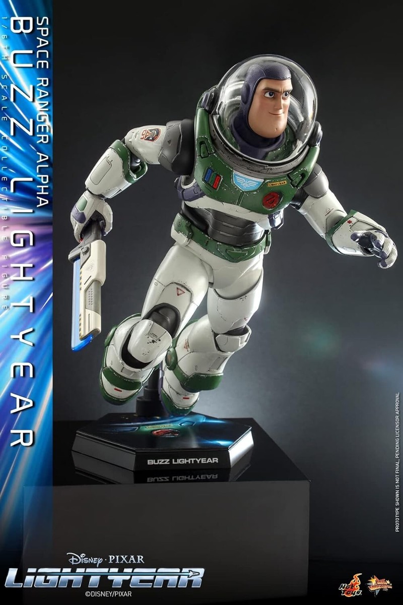 Hot Toys 1/6 BUZZ LIGHTYEAR SPACE RANGER ALPHA 300mm White Action