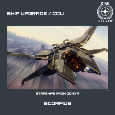 Star Citizen - RSI Scorpius Ship Upgrade (CCU) - Digital Cross-Chassis Upgrade For PC