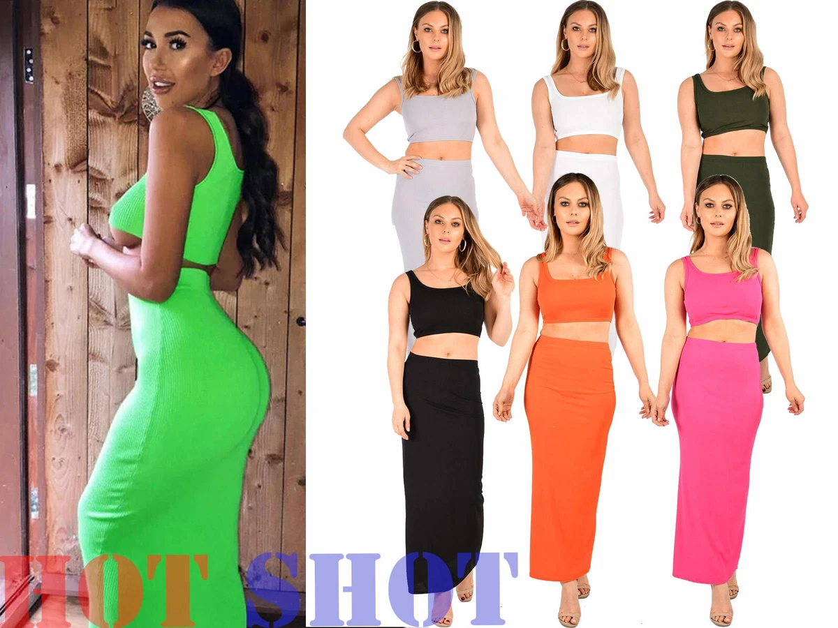 Formal skirt top co ord