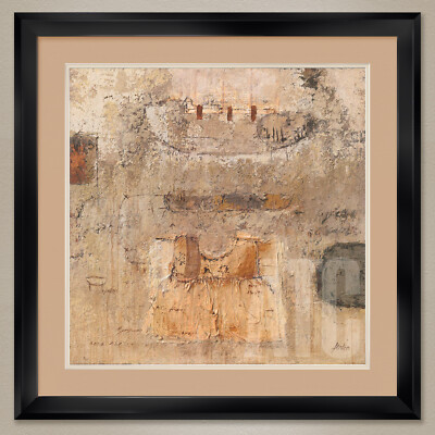 35W''x35H'' AS MATTER OF COURSE by JENNY VERPLANKE - DOUBLE MATTE, GLASS and FRAME