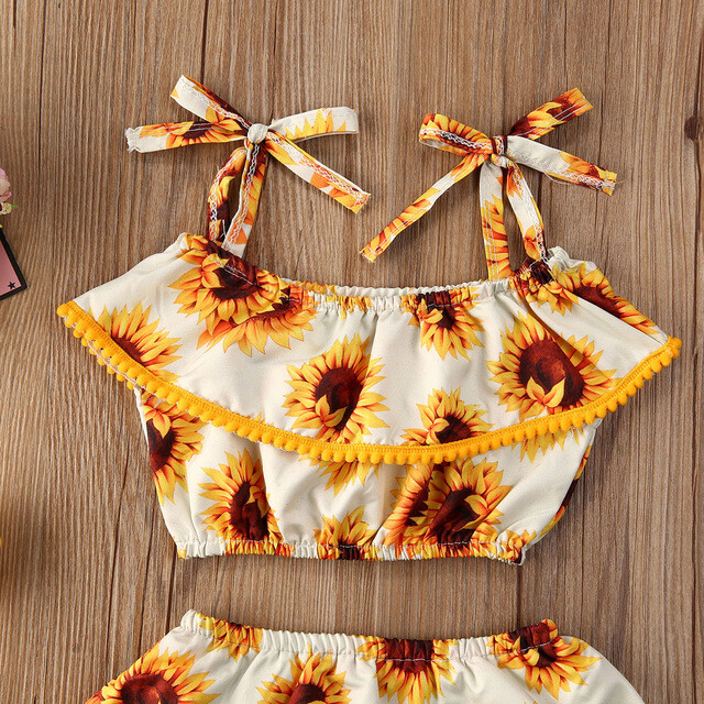 Ropa De Verano Para Bebe Niña Niñas Años a 24 Meses Recien