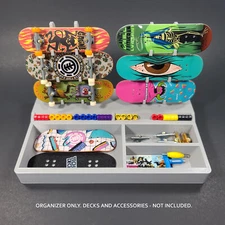 Organizer Display Stand Rack for Tech Deck Fingerboards Skateboards / 3D Printed