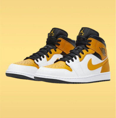 Size 14 - Air Jordan 1 Mid University Gold for sale online 