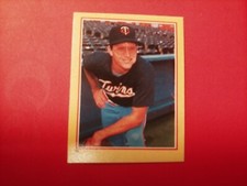 1984 Fleer Star Stickers Ron Davis #75 Minnesota Twins