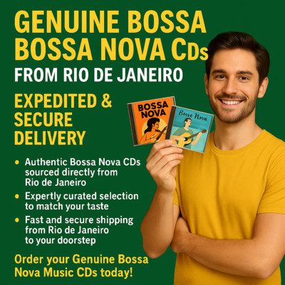 Genuine Bossa Nova Music CDs from Rio de Janeiro - Expedited and Secure ...