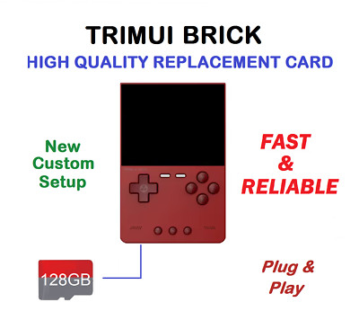 Trimui Brick Spielekonsole Micro SD 128GB Ersatz Upgrade Karte