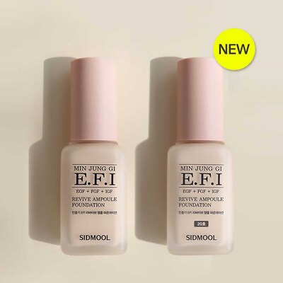 SIDMOOL Min Jung Gi E.F.I Revive Ampoule Foundation 40g 2colors K-Beauty