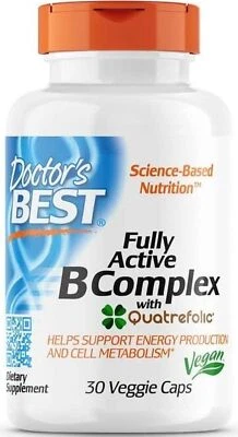Doctor`s Best Fully Active B Complex m. Quatrefolic-30 Kap - Bild 1 von 3