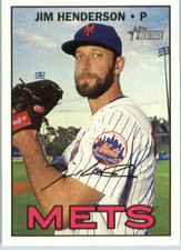 2016 Topps Heritage #512 Jim Henderson New York Mets