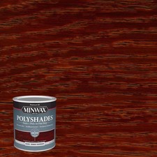 Minwax PolyShades Semi-Transparent Gloss Bombay Mahogany Stain/Polyurethane Fini
